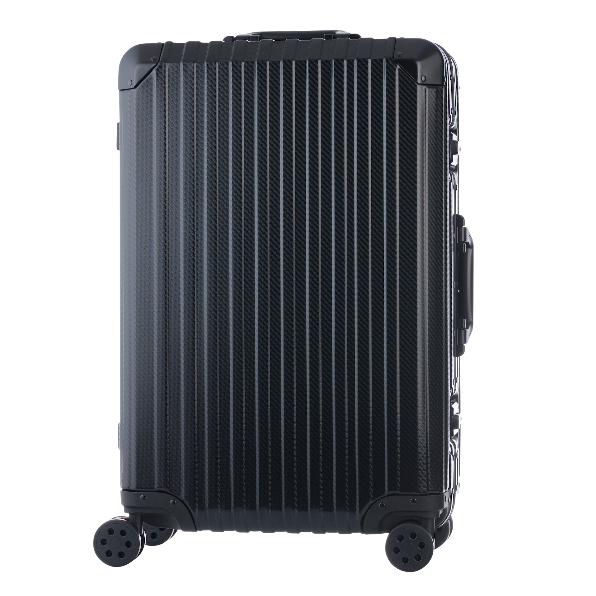 Der Atlas Aluminiumkoffer – Schwarz