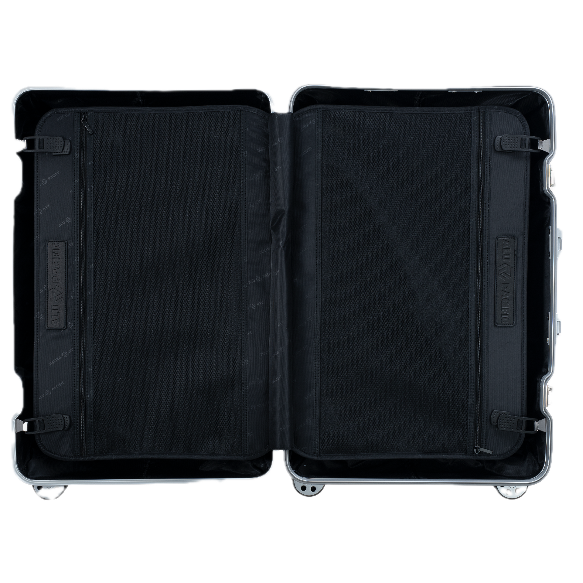 The Atlas Aluminium Luggage — Silver