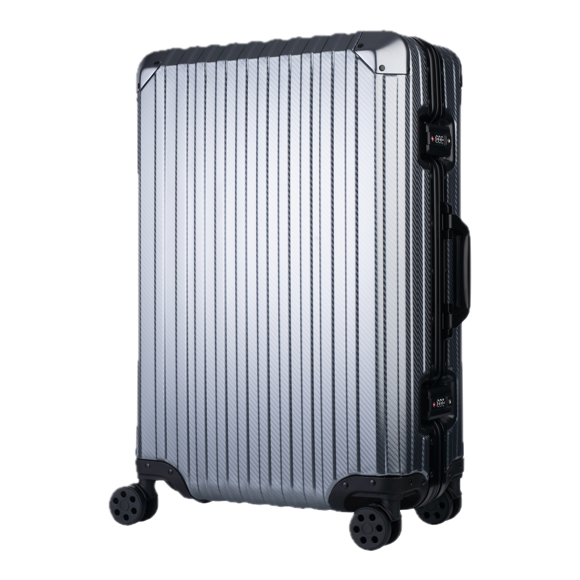 Der Atlas Aluminiumkoffer – Gunmetal