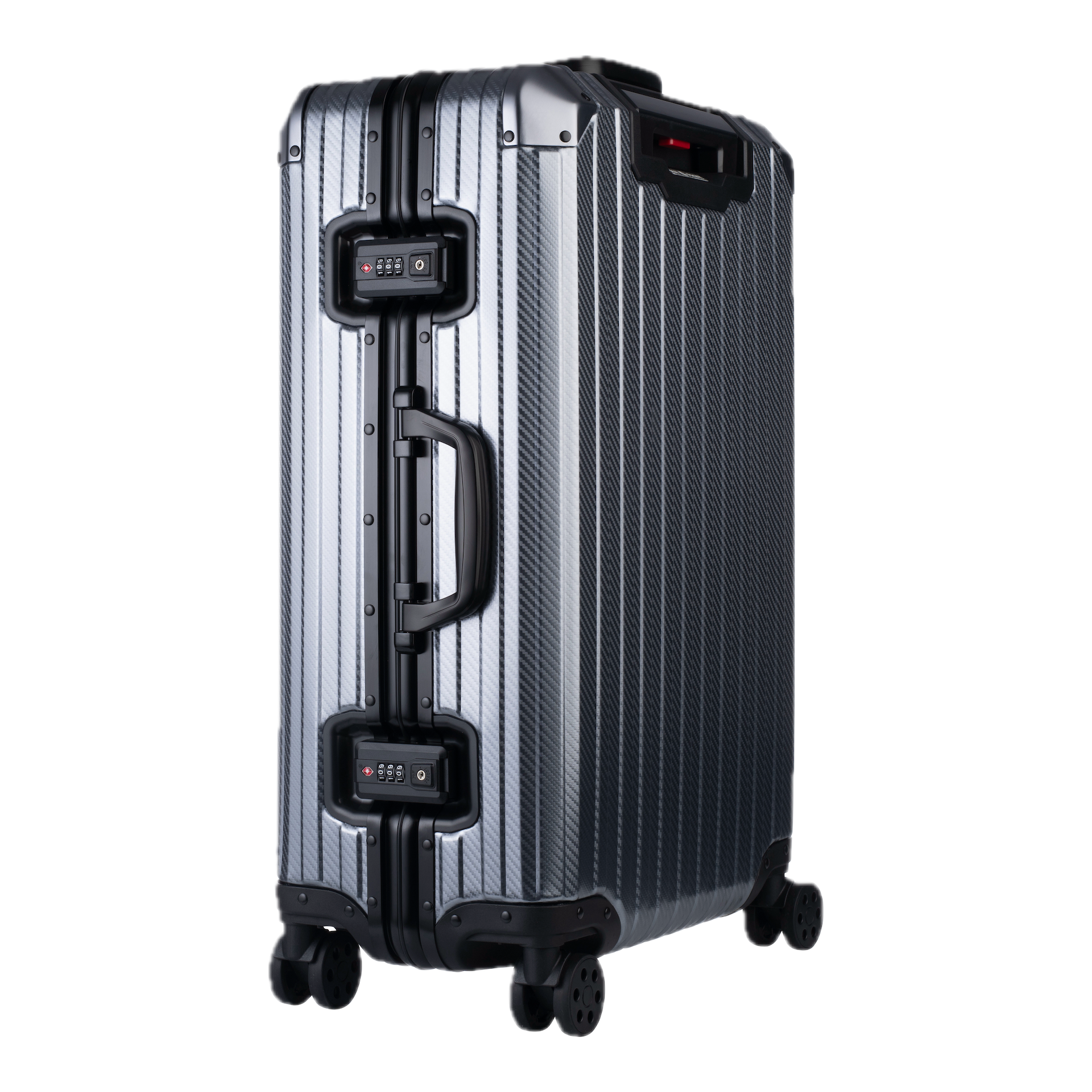 Der Atlas Aluminiumkoffer – Gunmetal