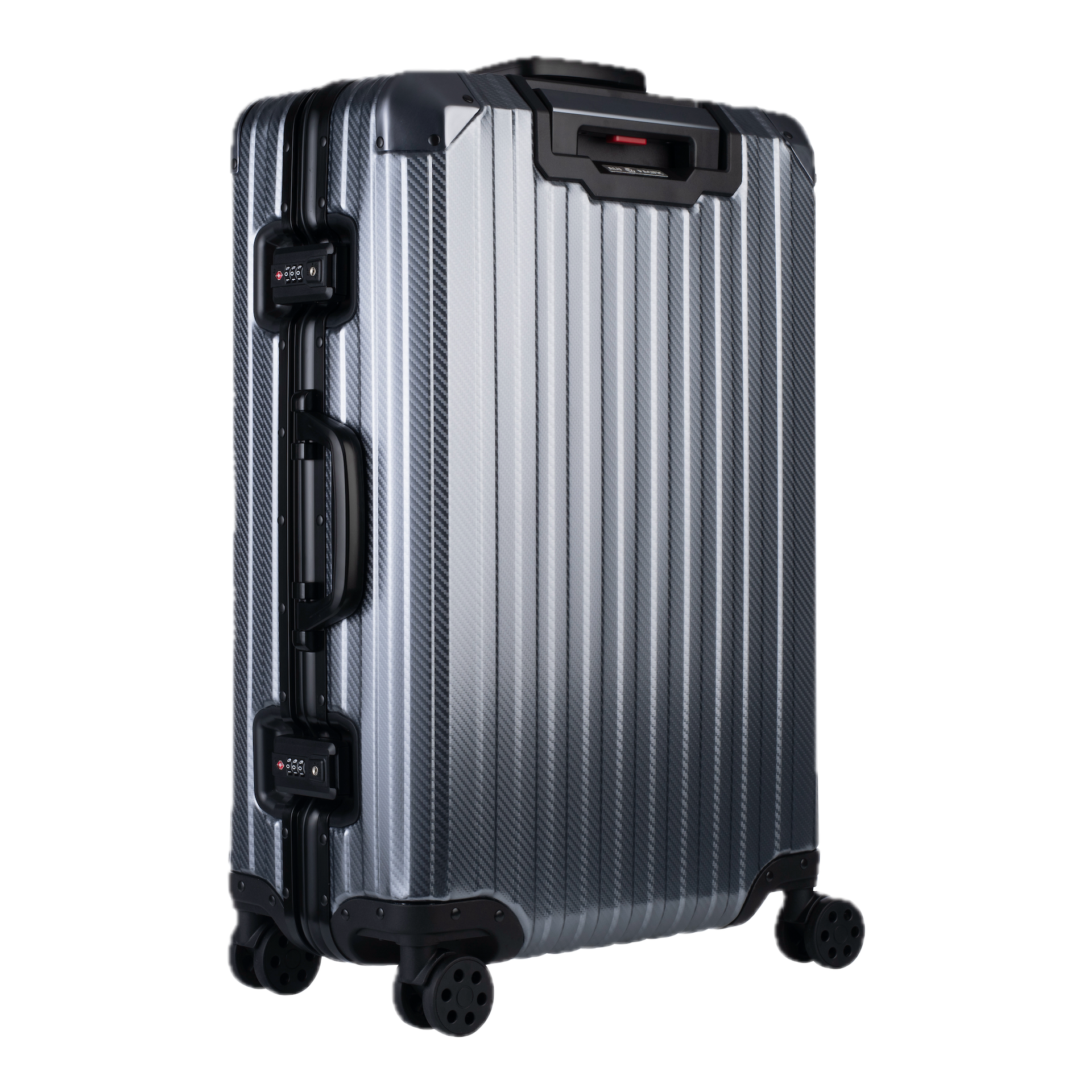 Der Atlas Aluminiumkoffer – Gunmetal