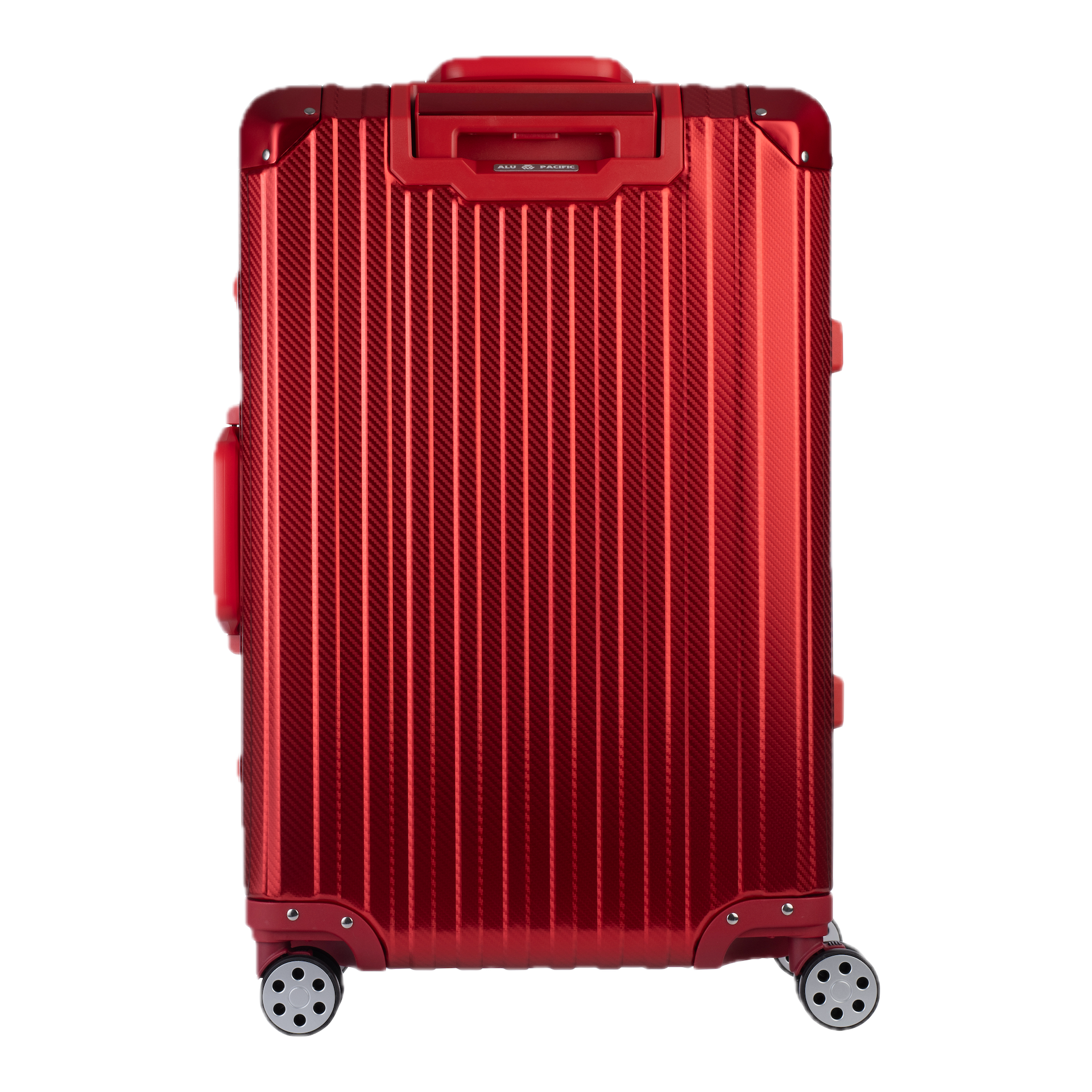 De Atlas Aluminium Bagage — Rood