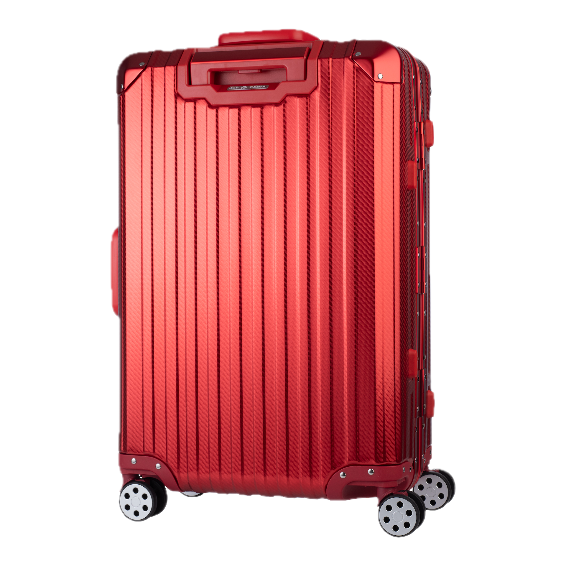 De Atlas Aluminium Bagage — Rood
