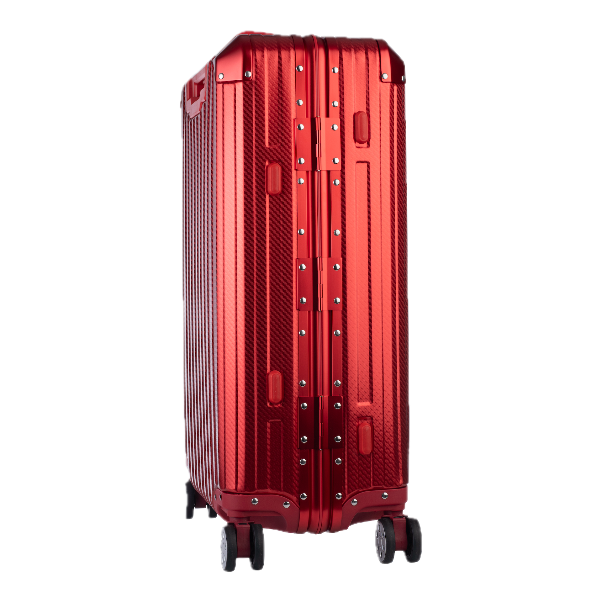 De Atlas Aluminium Bagage — Rood