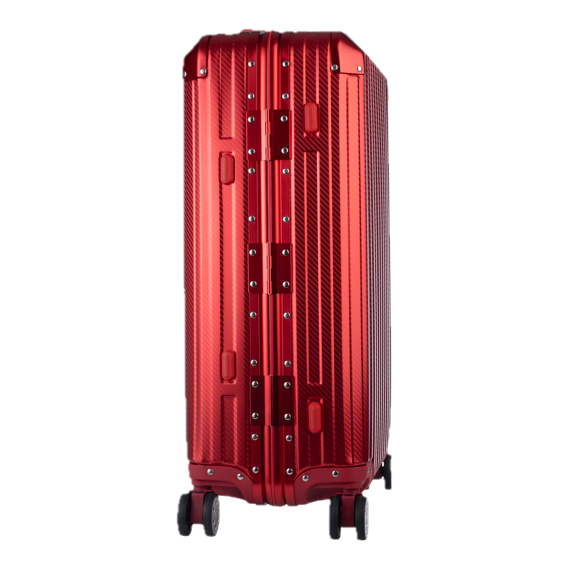 De Atlas Aluminium Bagage — Rood