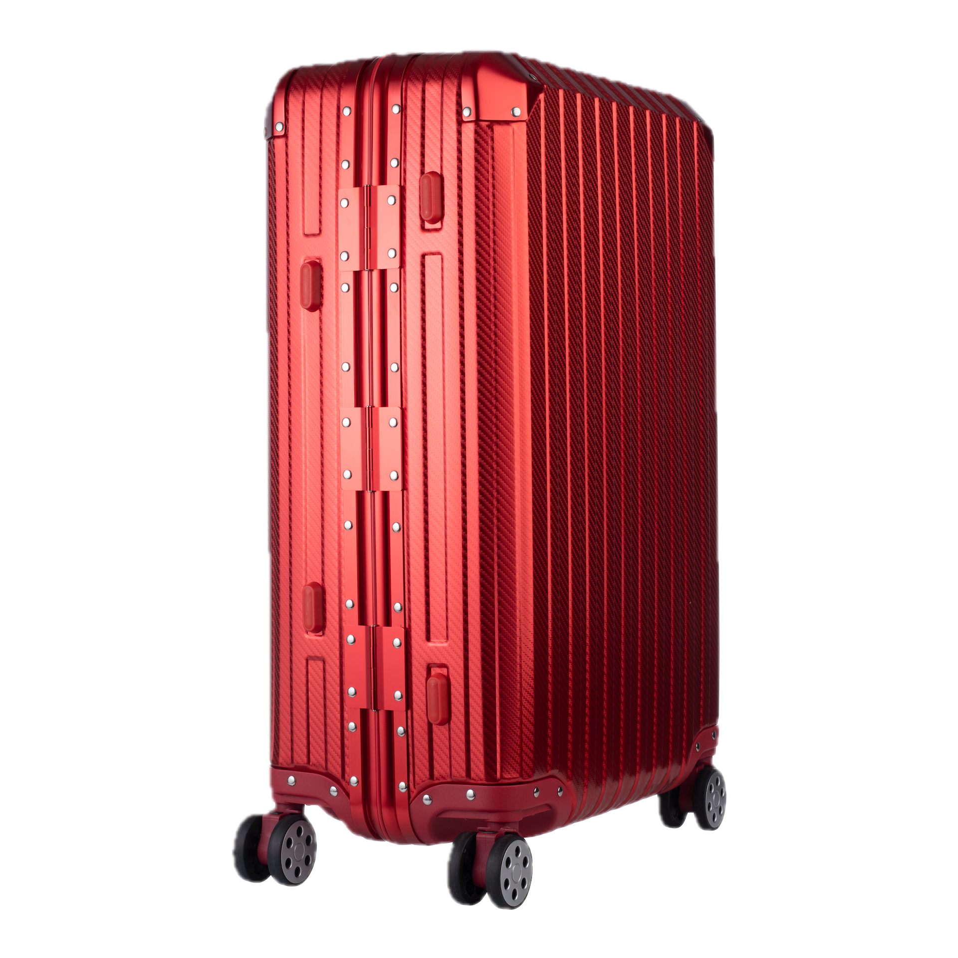 De Atlas Aluminium Bagage — Rood