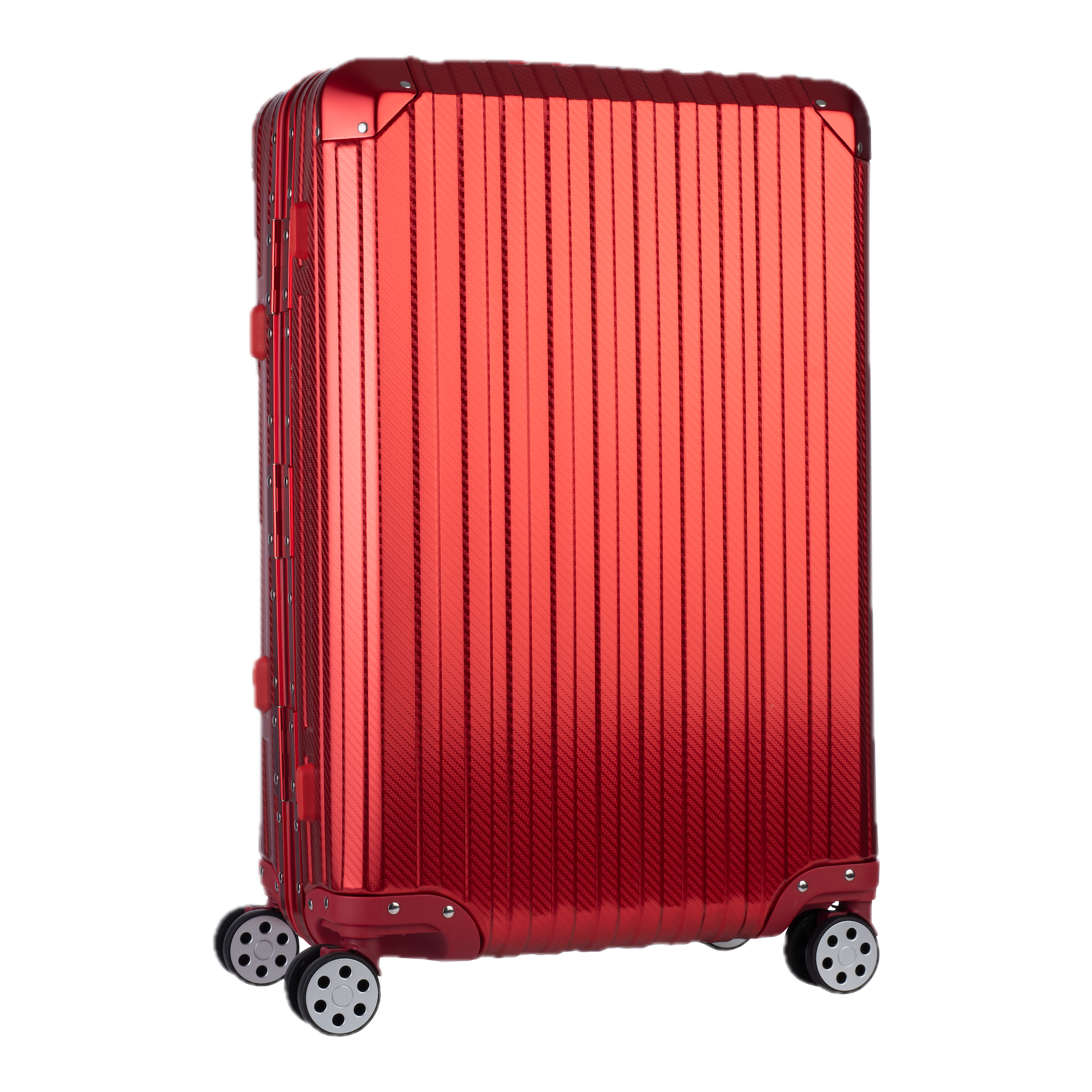 De Atlas Aluminium Bagage — Rood