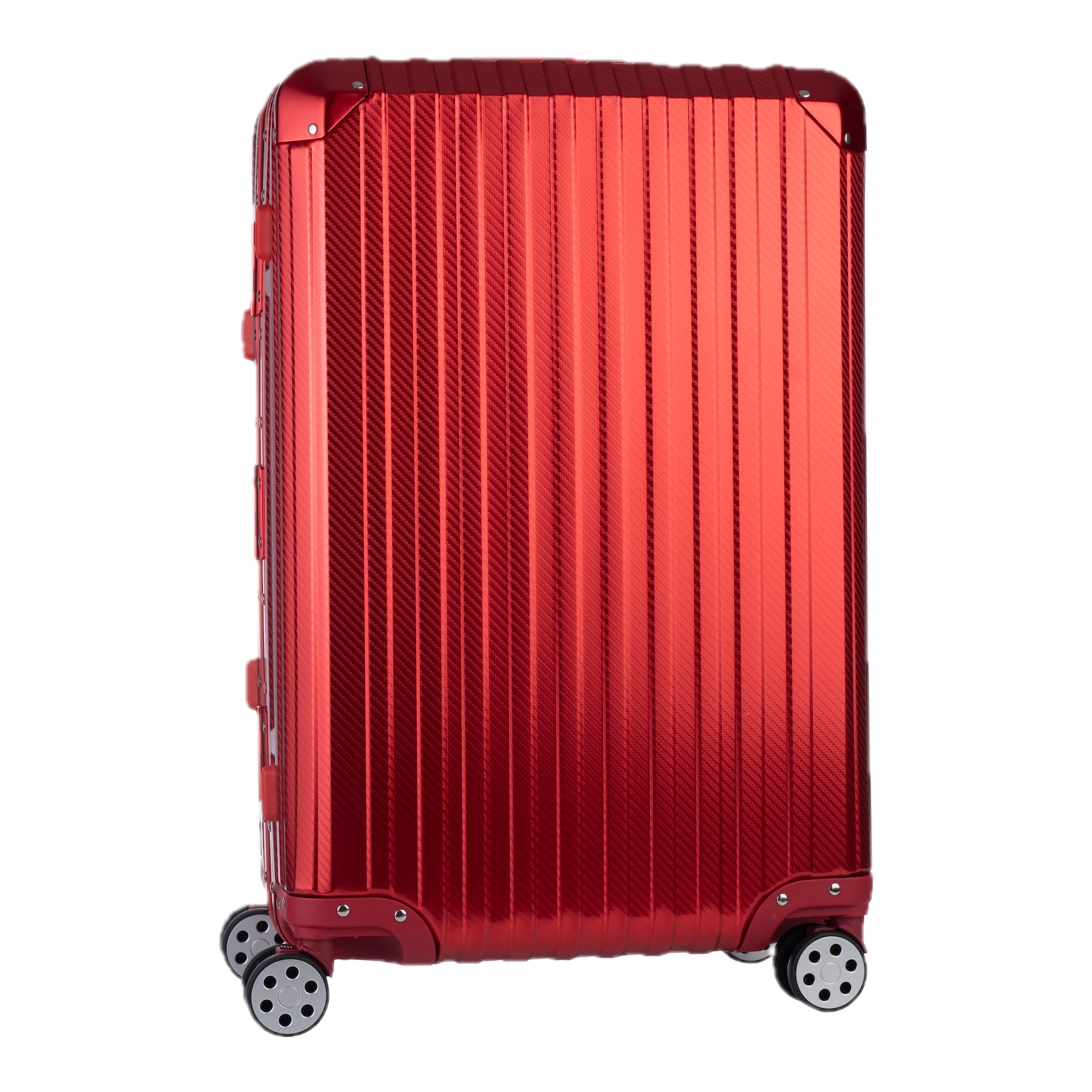 De Atlas Aluminium Bagage — Rood