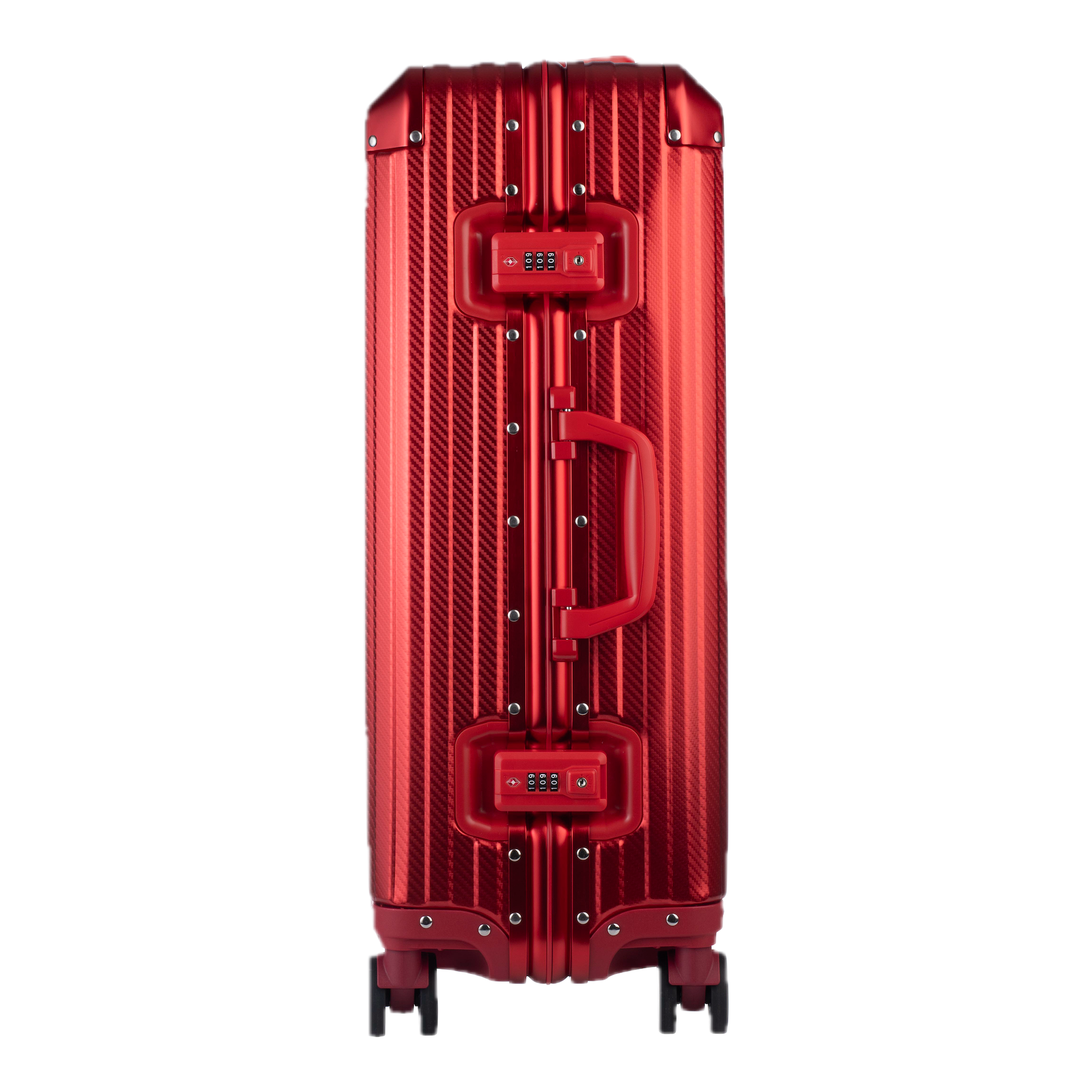 De Atlas Aluminium Bagage — Rood