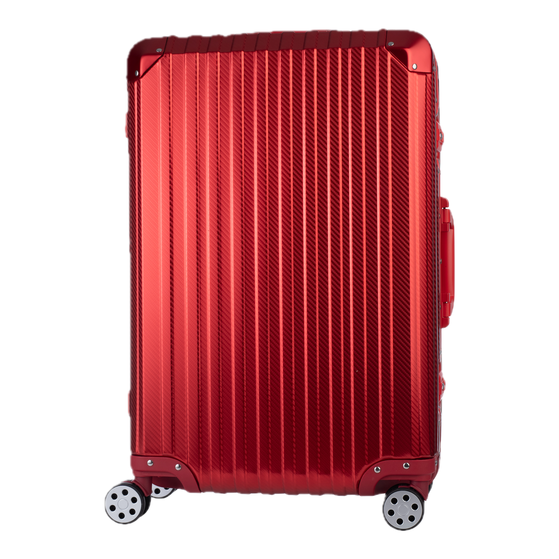 De Atlas Aluminium Bagage — Rood