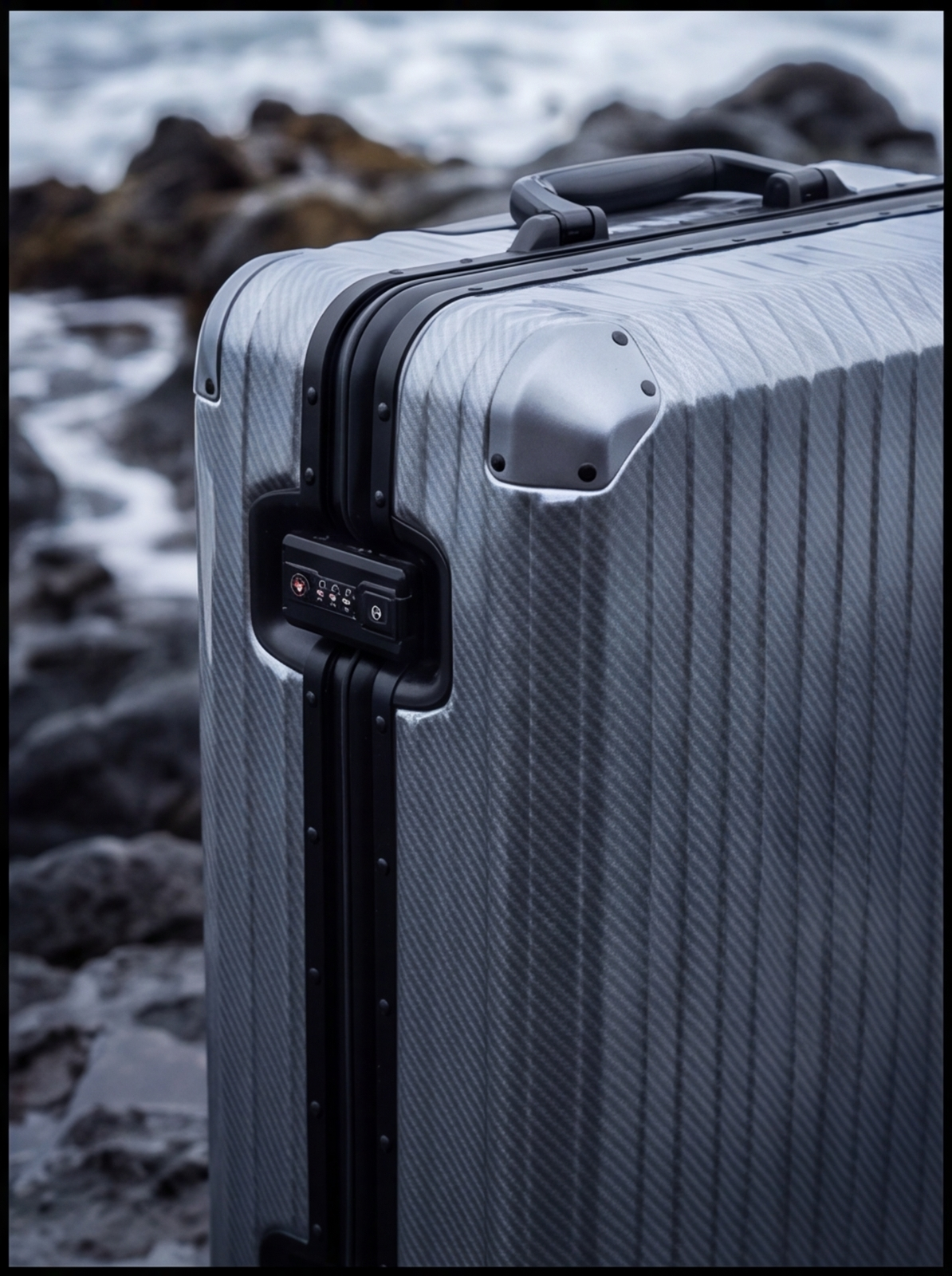 La valise Atlas en aluminium — Métal canon