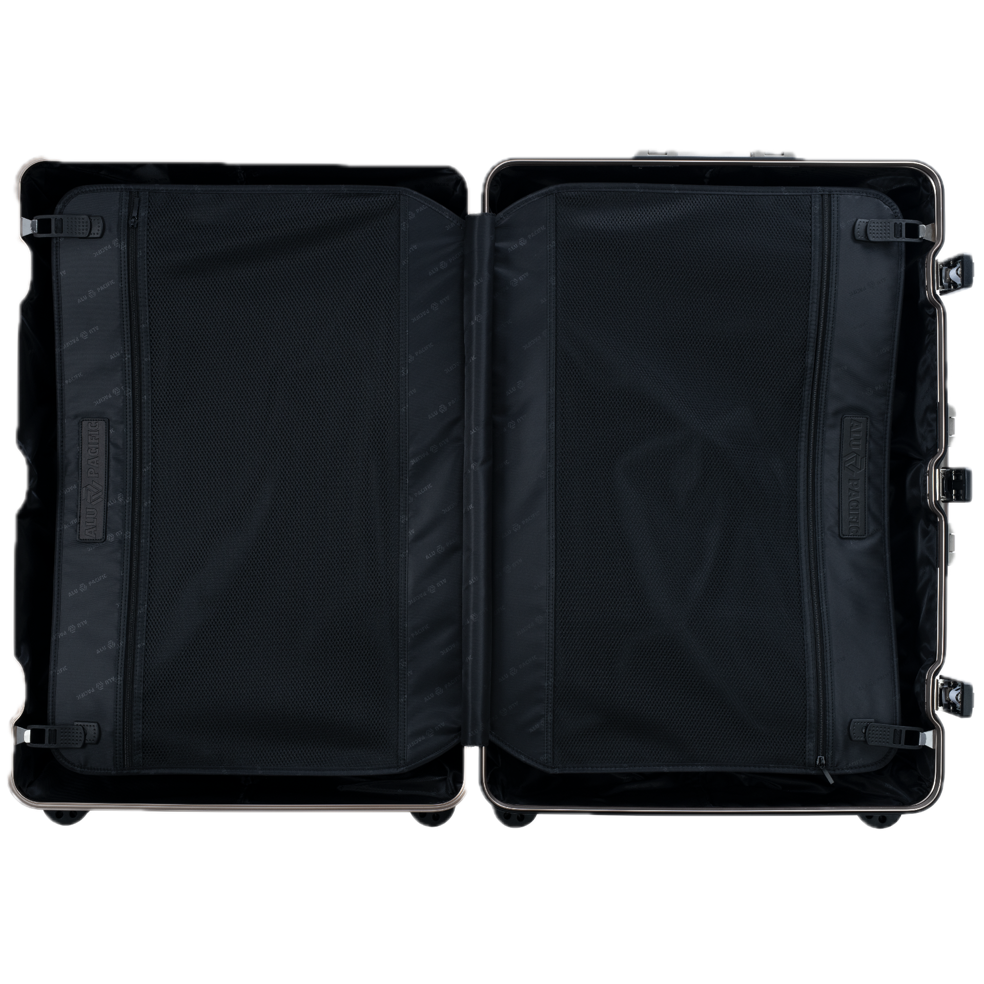 The Atlas Aluminium Luggage — Gunmetal