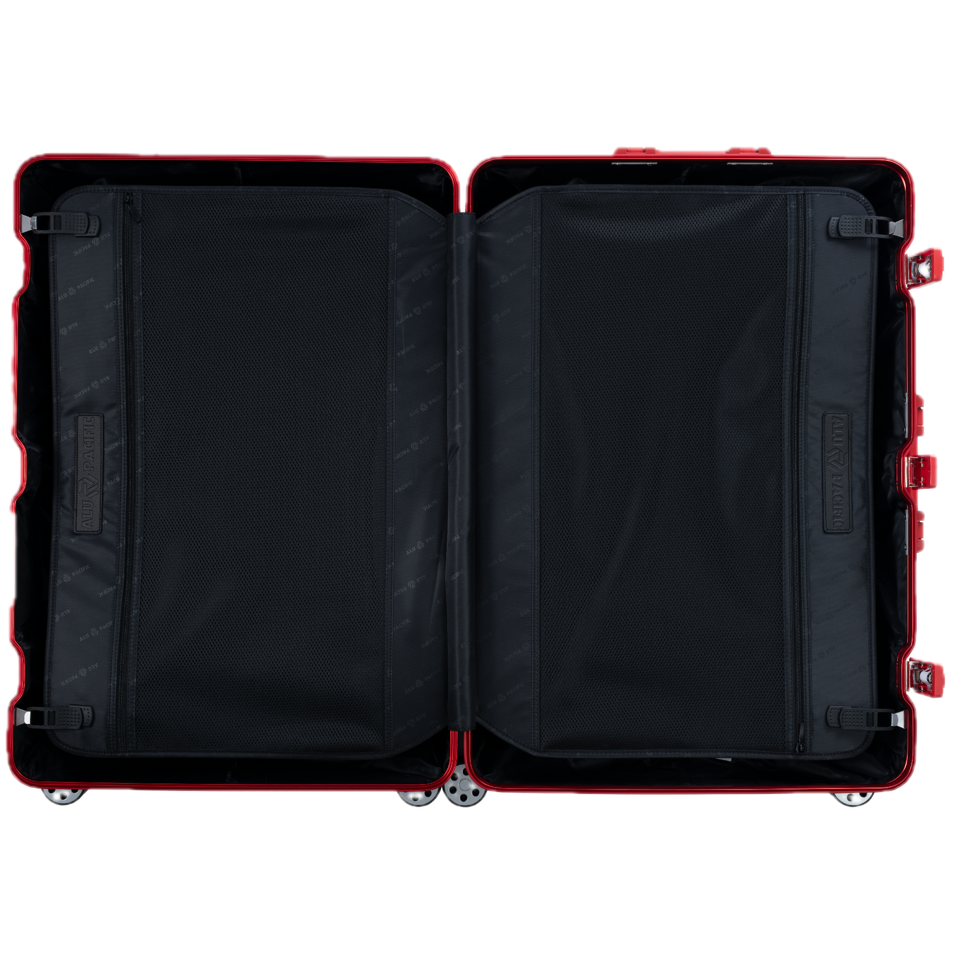 De Atlas Aluminium Bagage — Rood