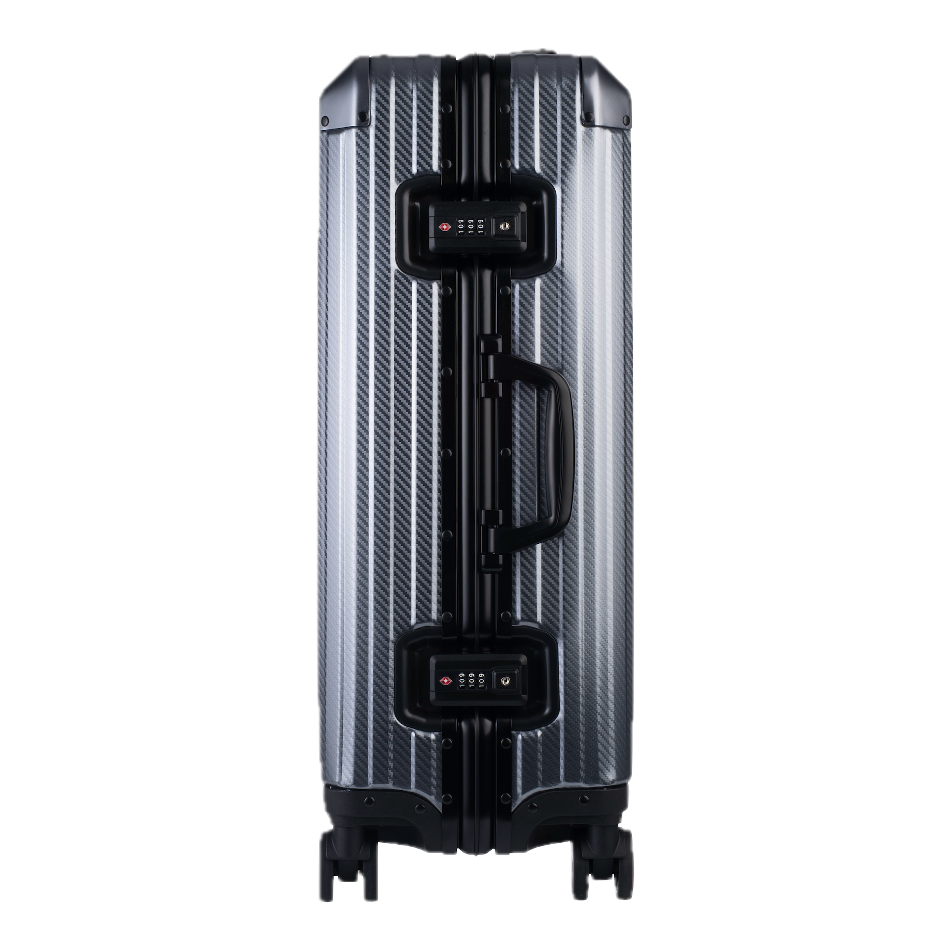 The Atlas Aluminium Luggage — Gunmetal