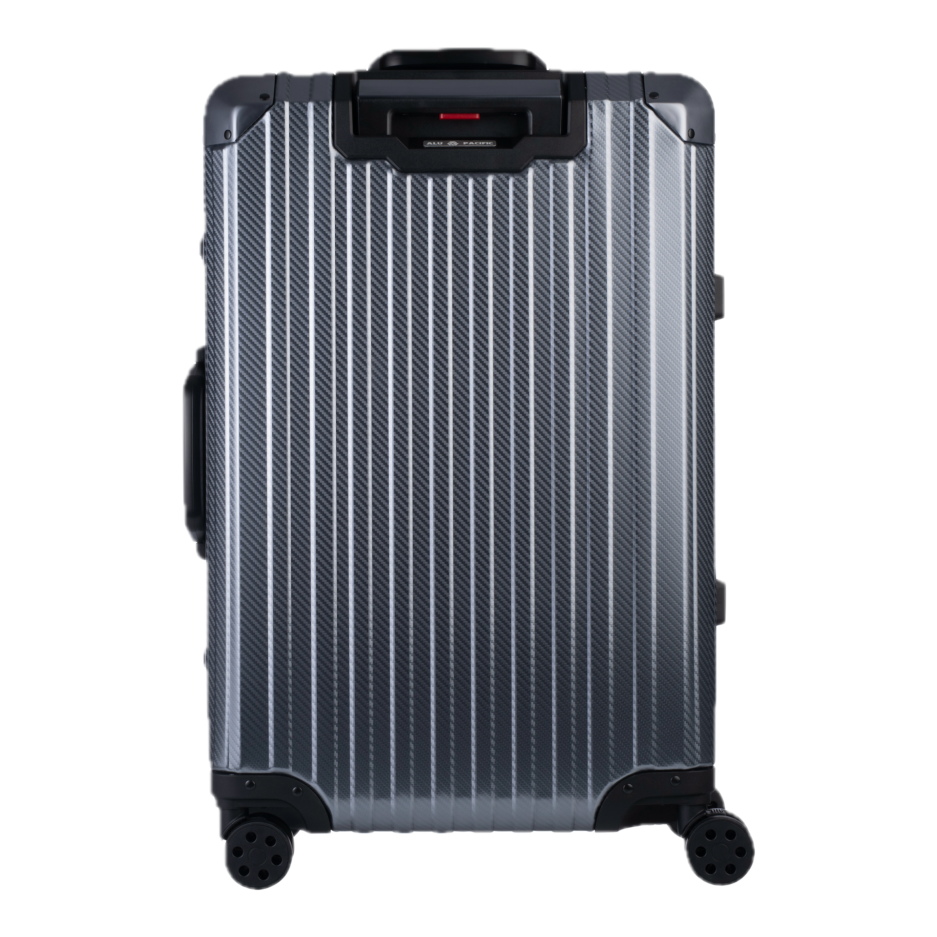 The Atlas Aluminium Luggage — Gunmetal