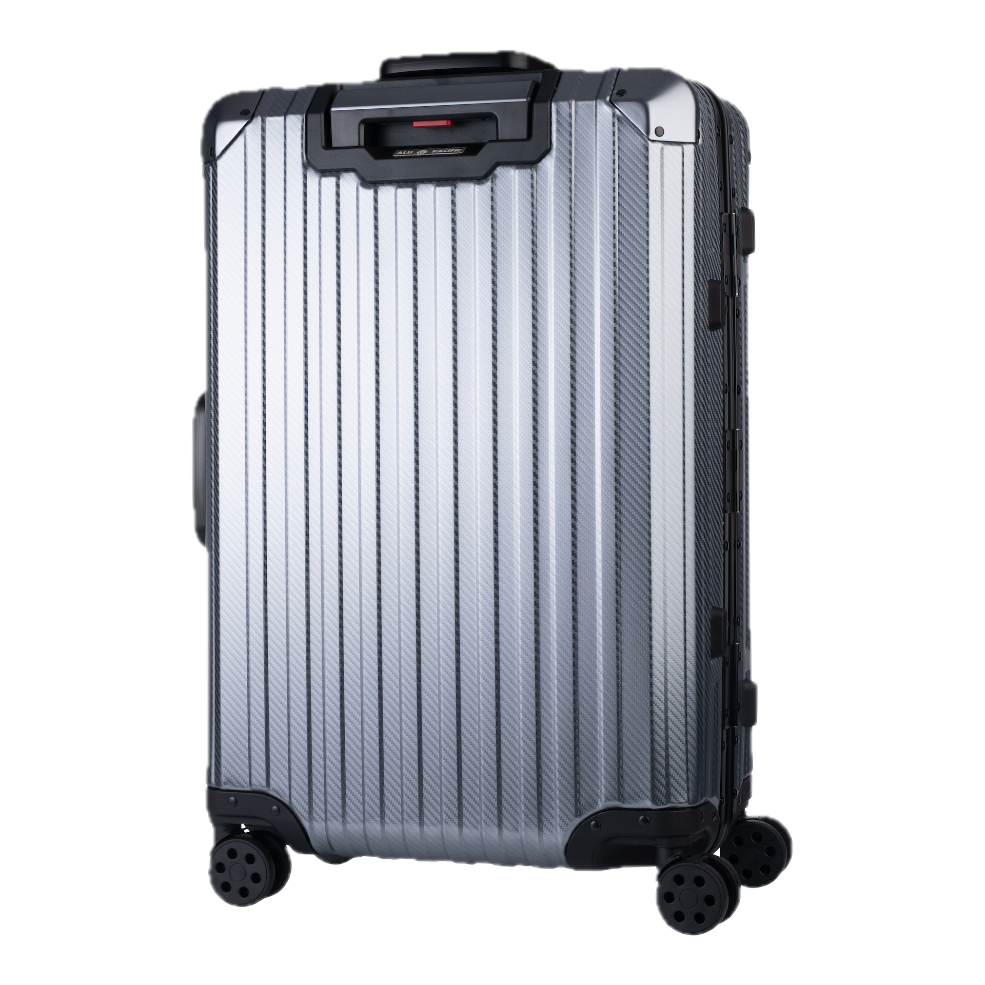 The Atlas Aluminium Luggage — Gunmetal