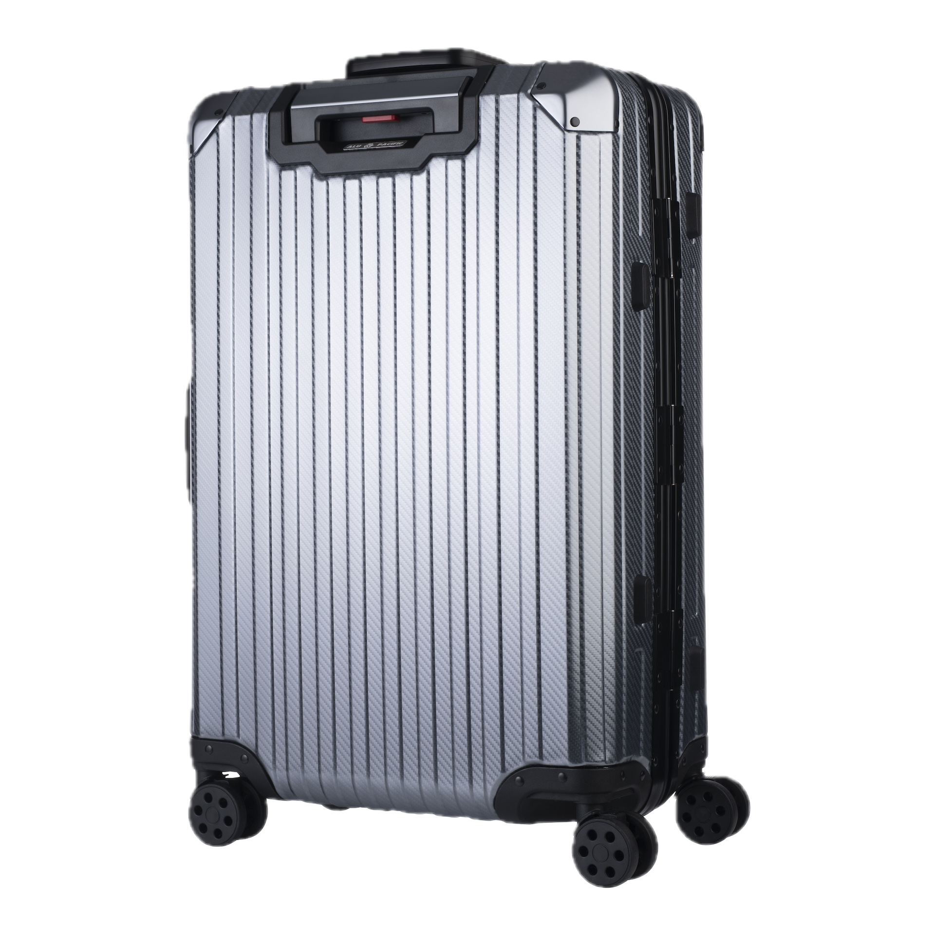 The Atlas Aluminium Luggage — Gunmetal