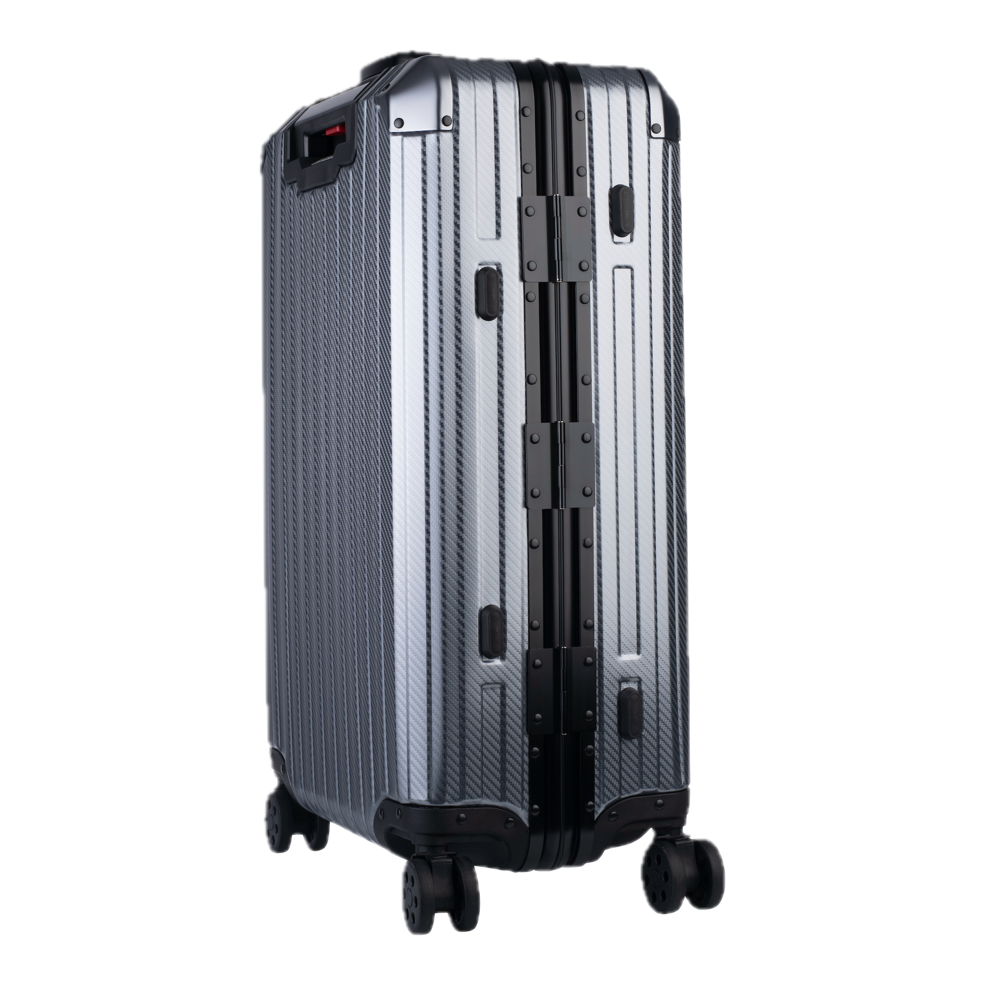 The Atlas Aluminium Luggage — Gunmetal