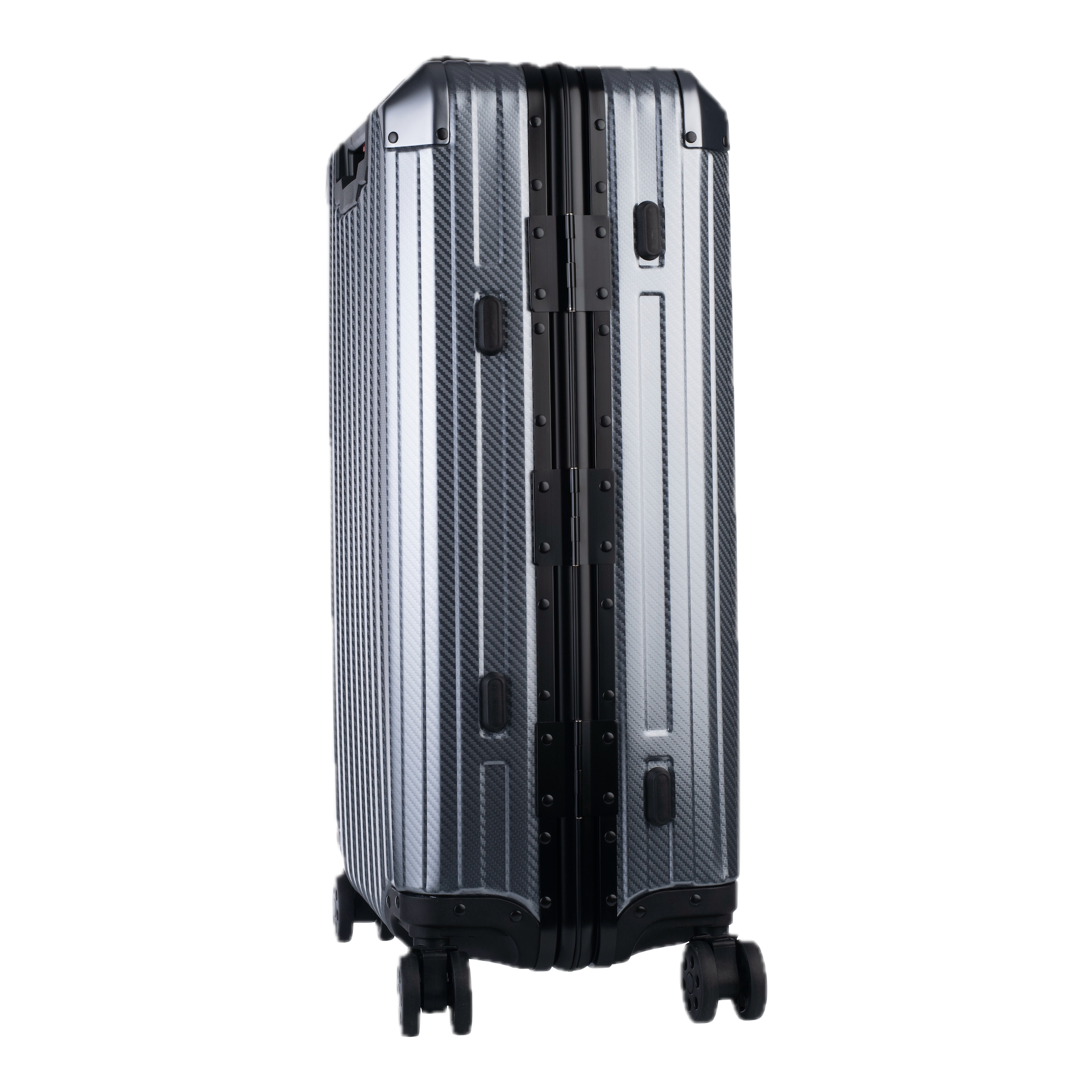 The Atlas Aluminium Luggage — Gunmetal