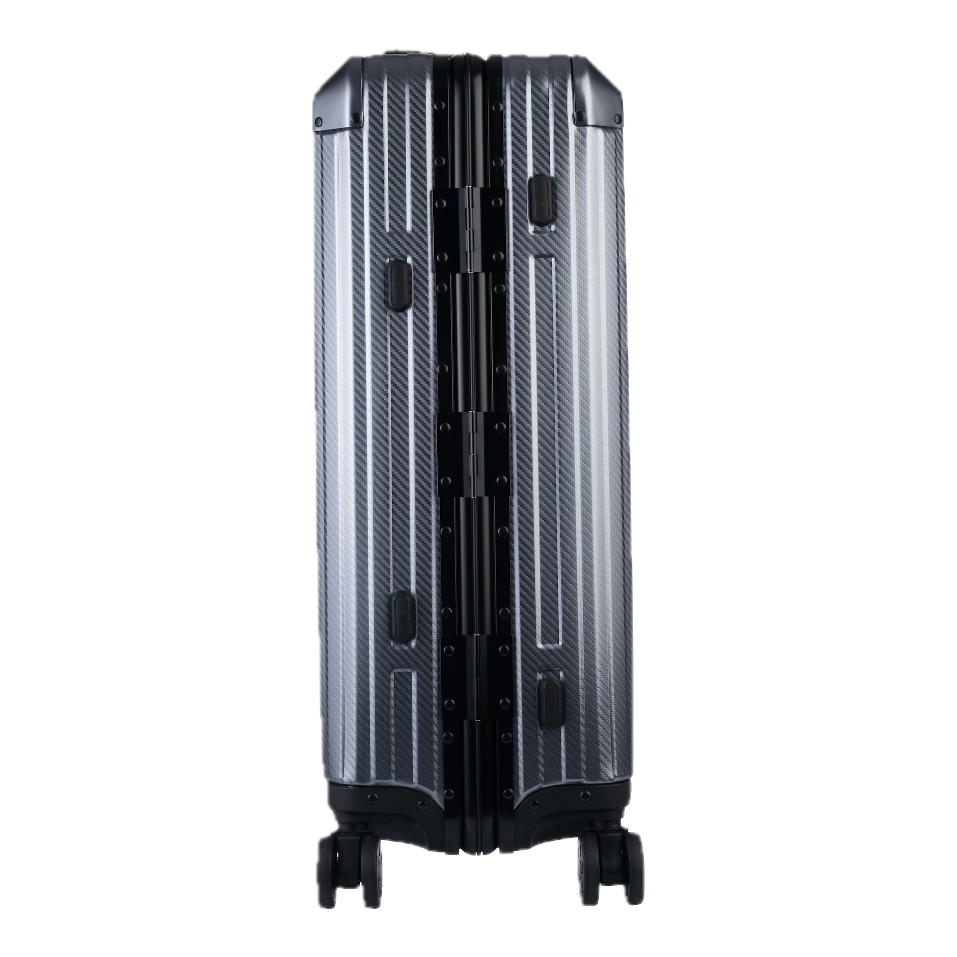 The Atlas Aluminium Luggage — Gunmetal