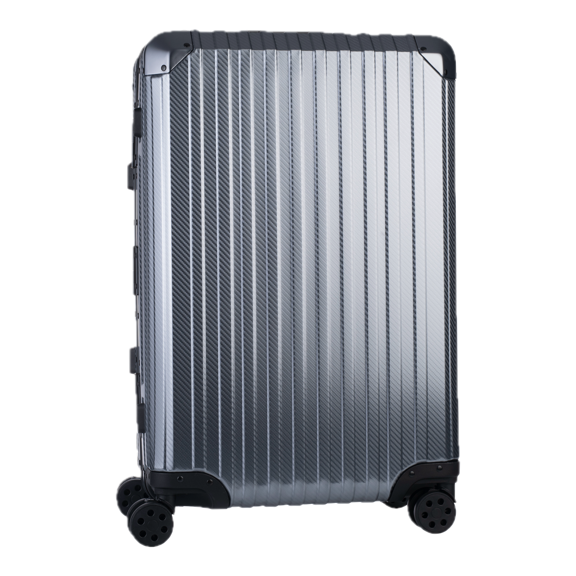 The Atlas Aluminium Luggage — Gunmetal