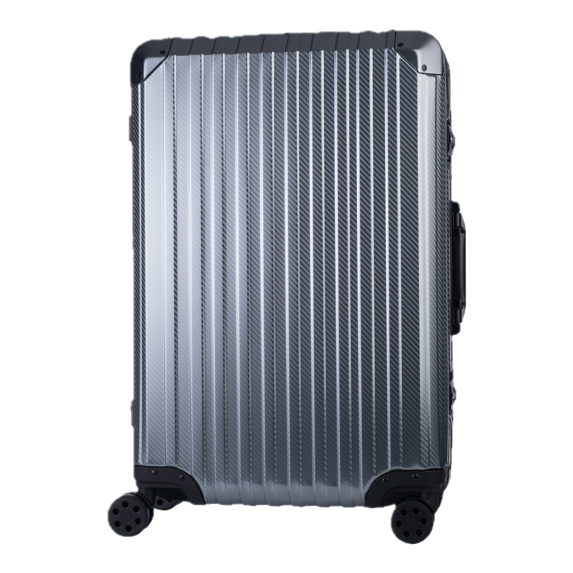 The Atlas Aluminium Luggage — Gunmetal