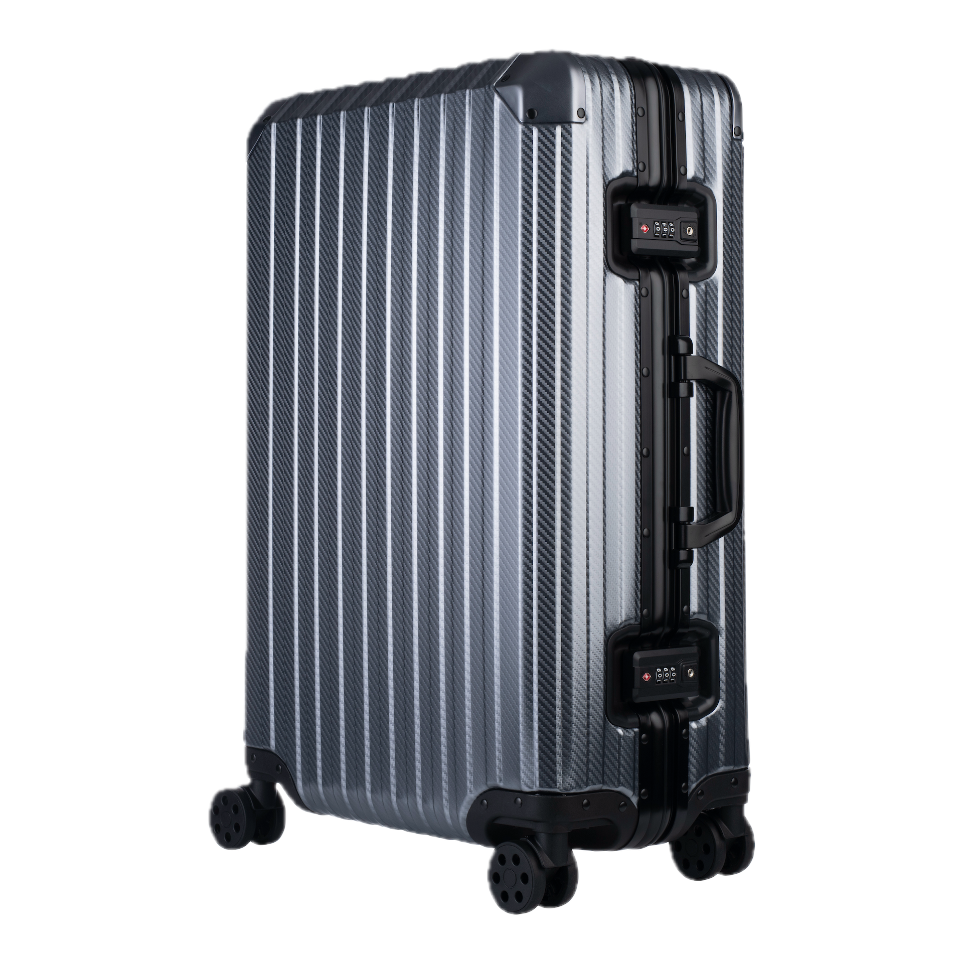 Der Atlas Aluminiumkoffer – Gunmetal