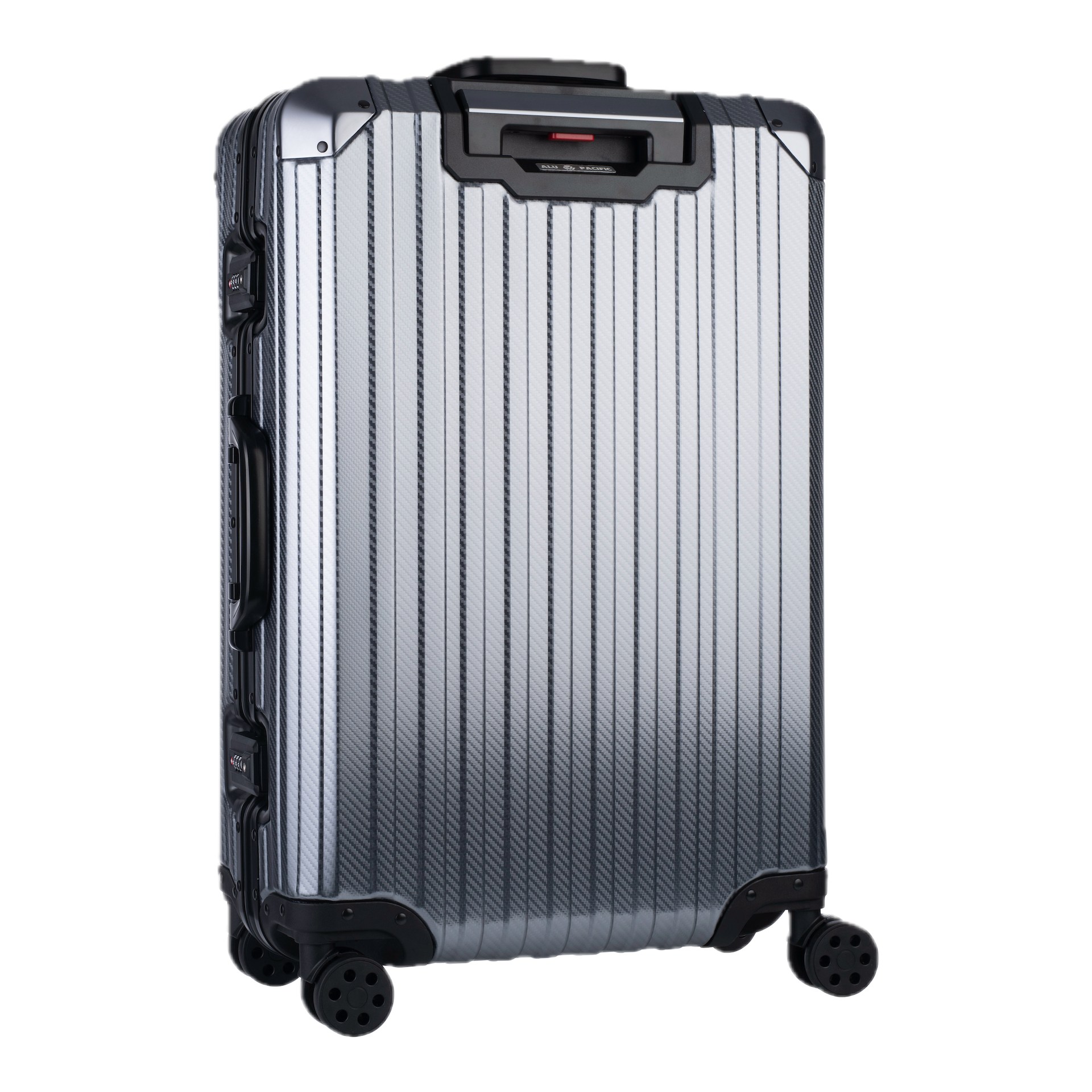 The Atlas Aluminium Luggage — Gunmetal