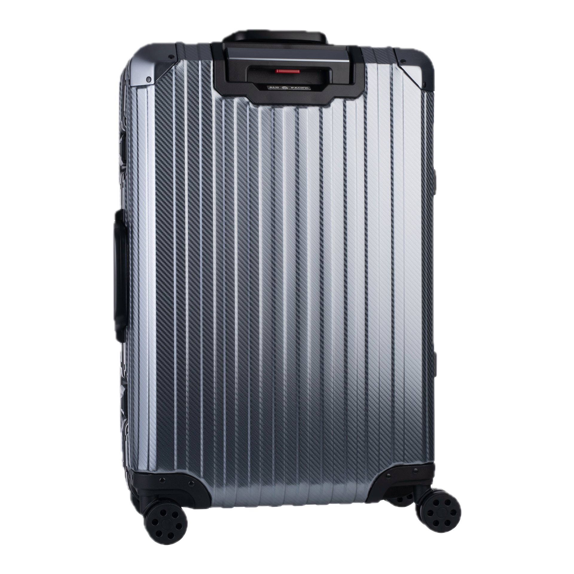 The Atlas Aluminium Luggage — Gunmetal