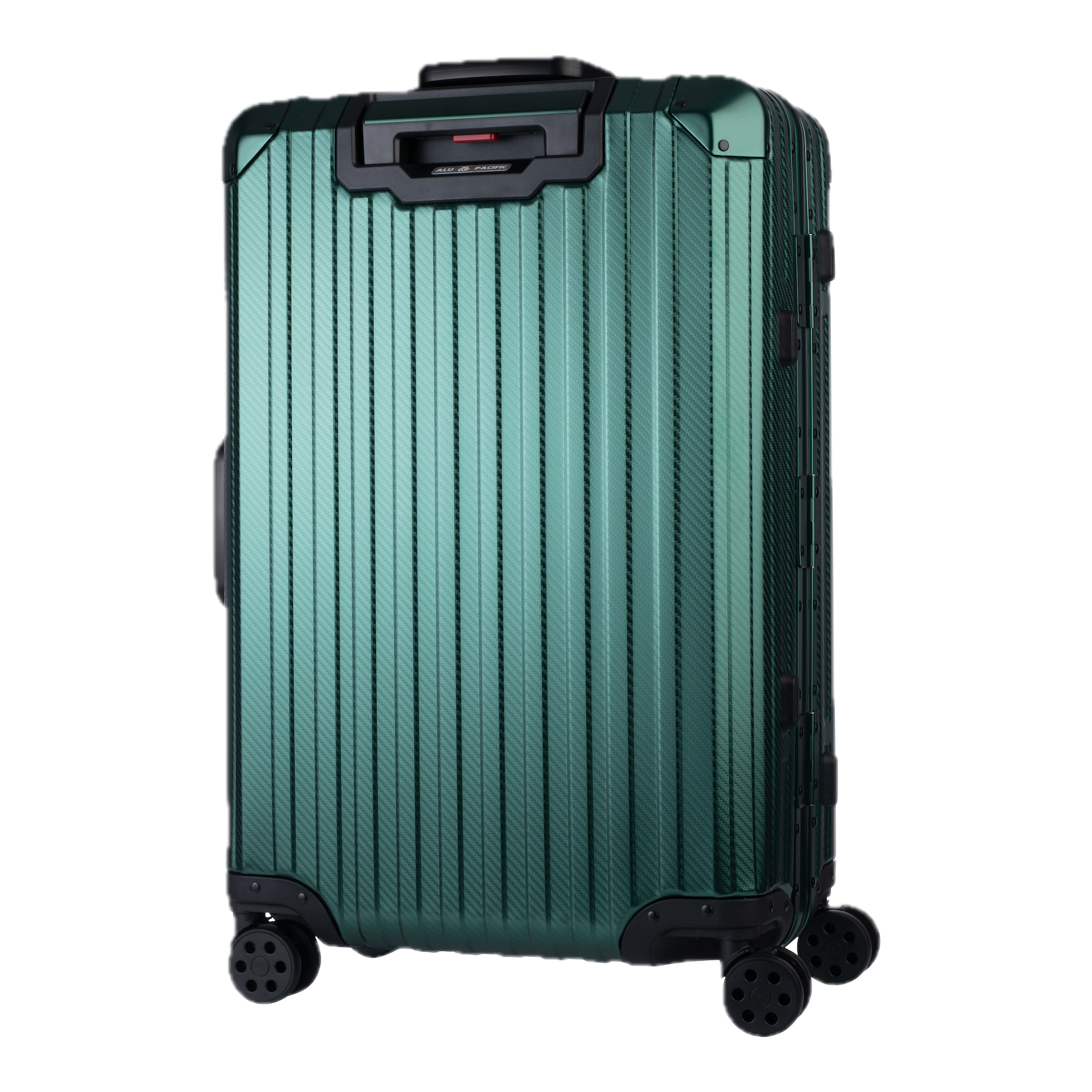 Der Atlas Aluminium Koffer – Pazifikgrün