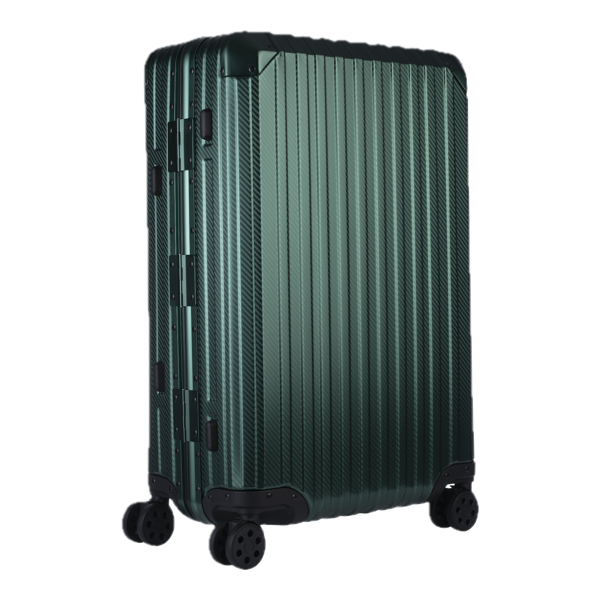 Der Atlas Aluminium Koffer – Pazifikgrün