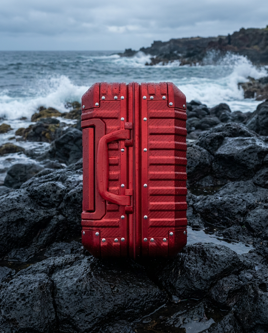 Der Atlas Aluminiumkoffer – Rote Limited Edition