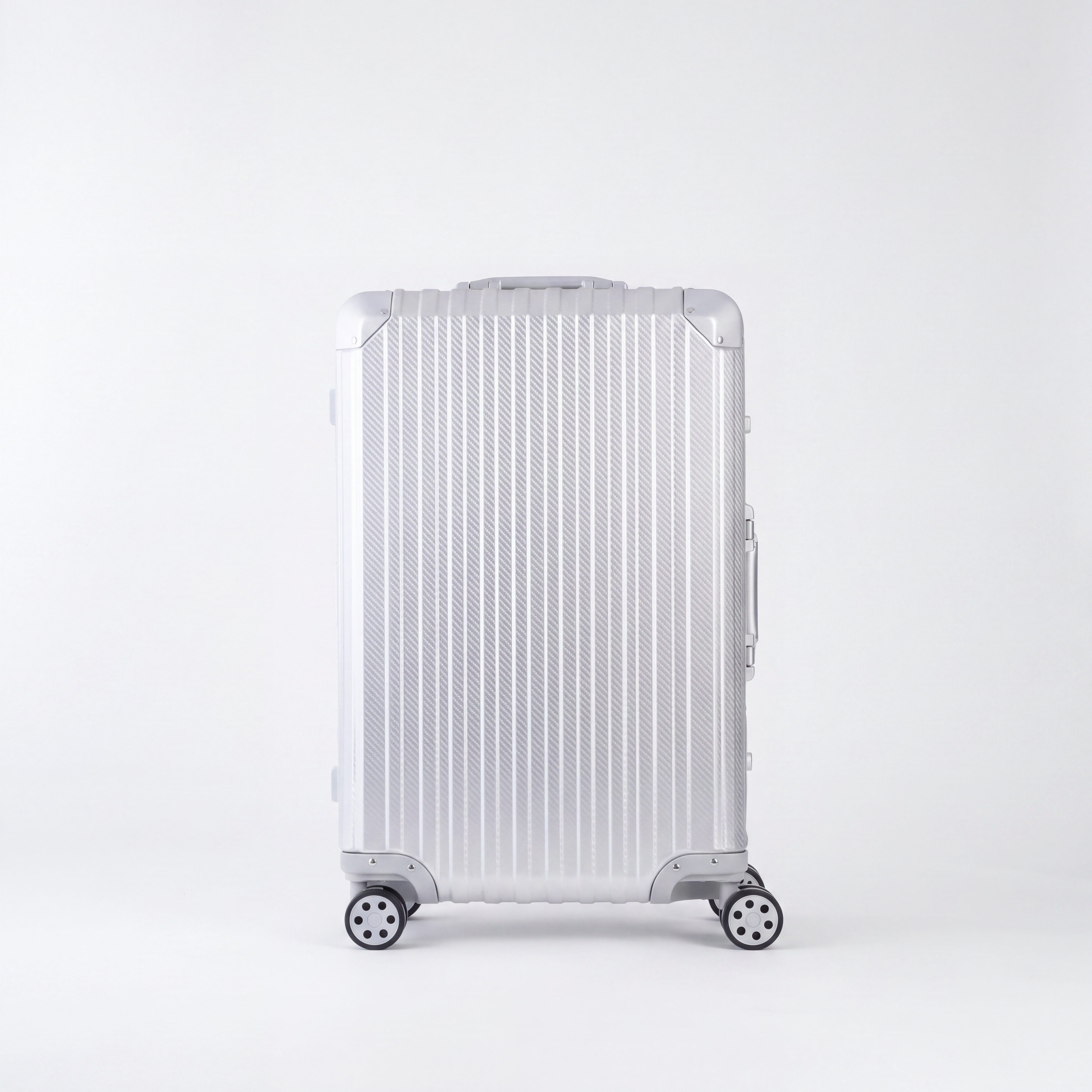 Der Atlas Aluminiumkoffer — Silber