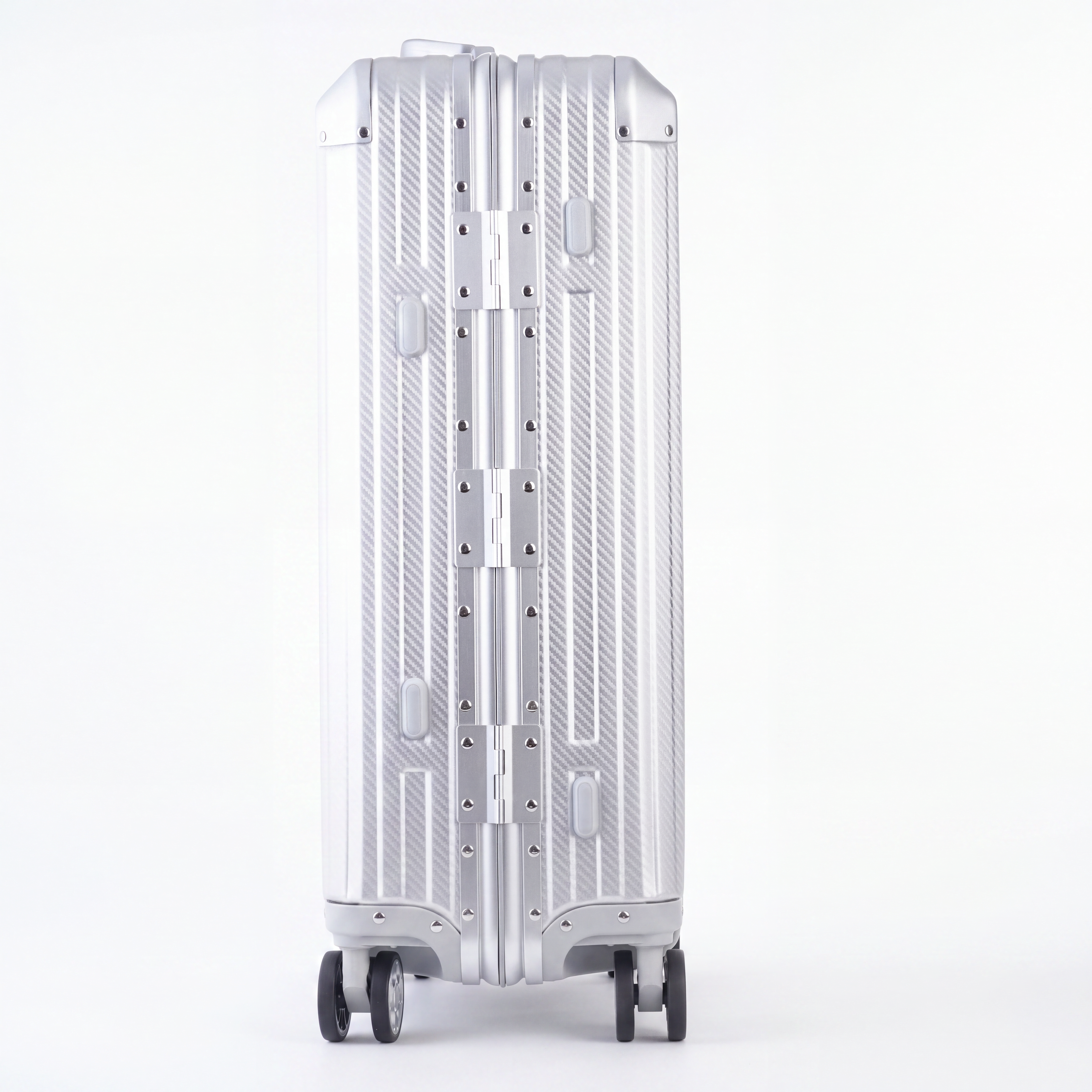 Der Atlas Aluminiumkoffer — Silber