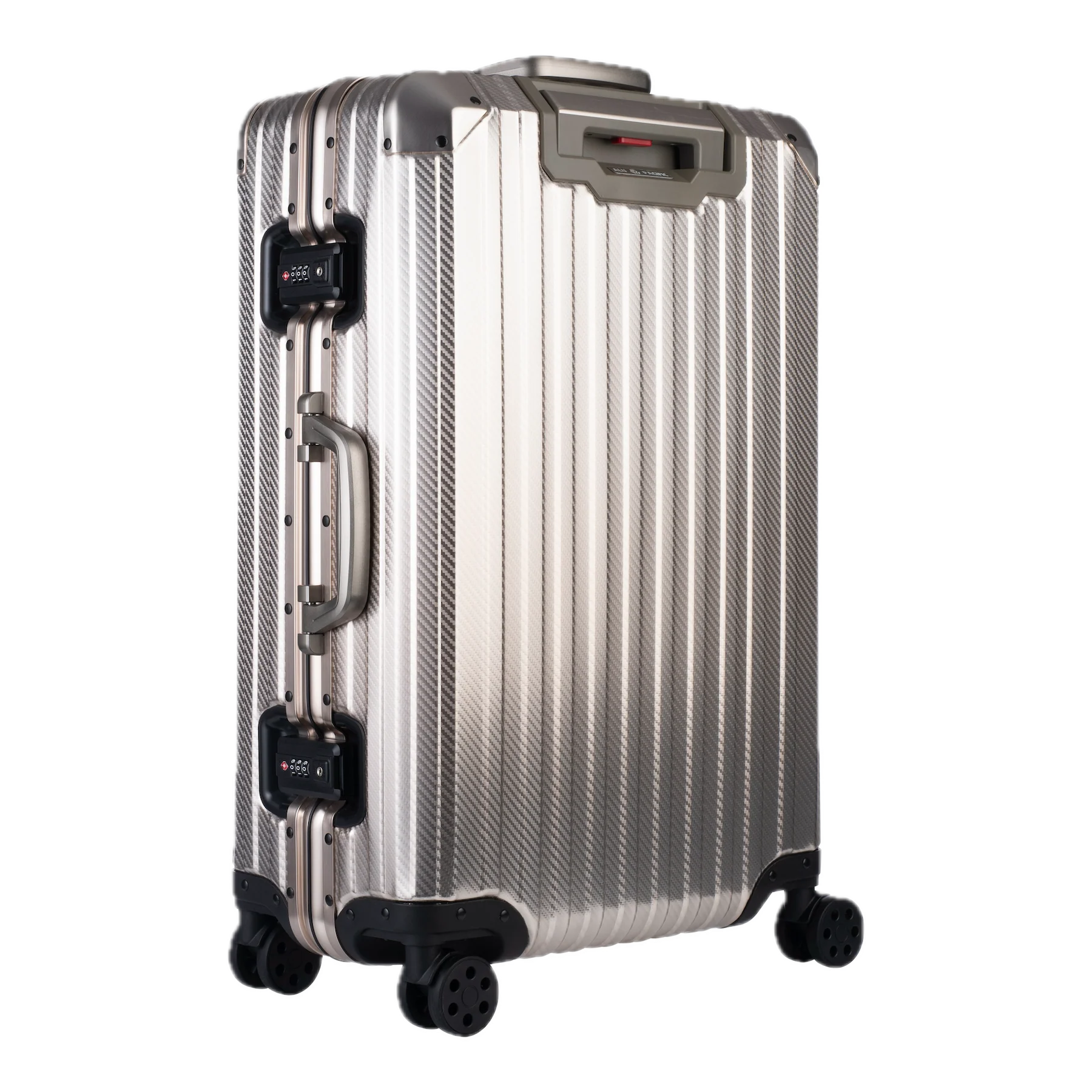Der Atlas Aluminiumkoffer – Champagner