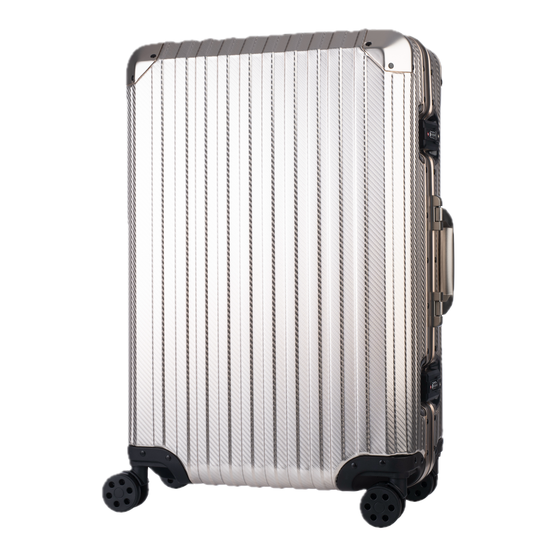 Der Atlas Aluminiumkoffer – Champagner