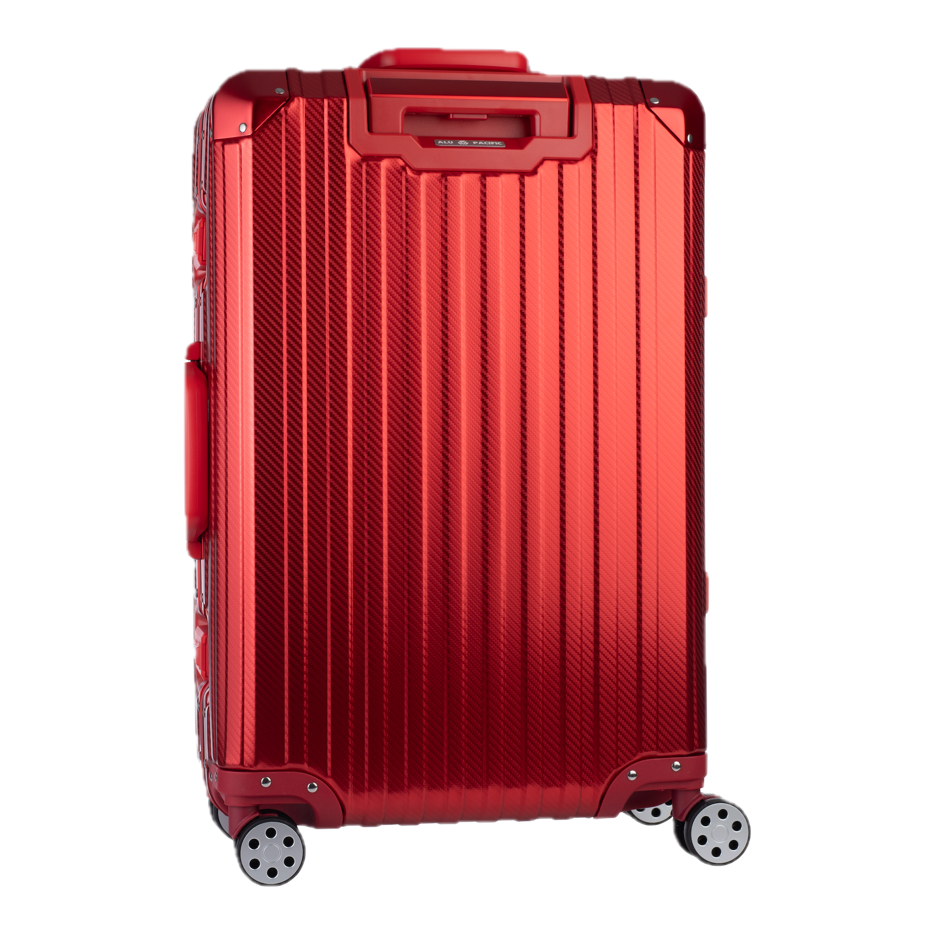 De Atlas Aluminium Bagage — Rood