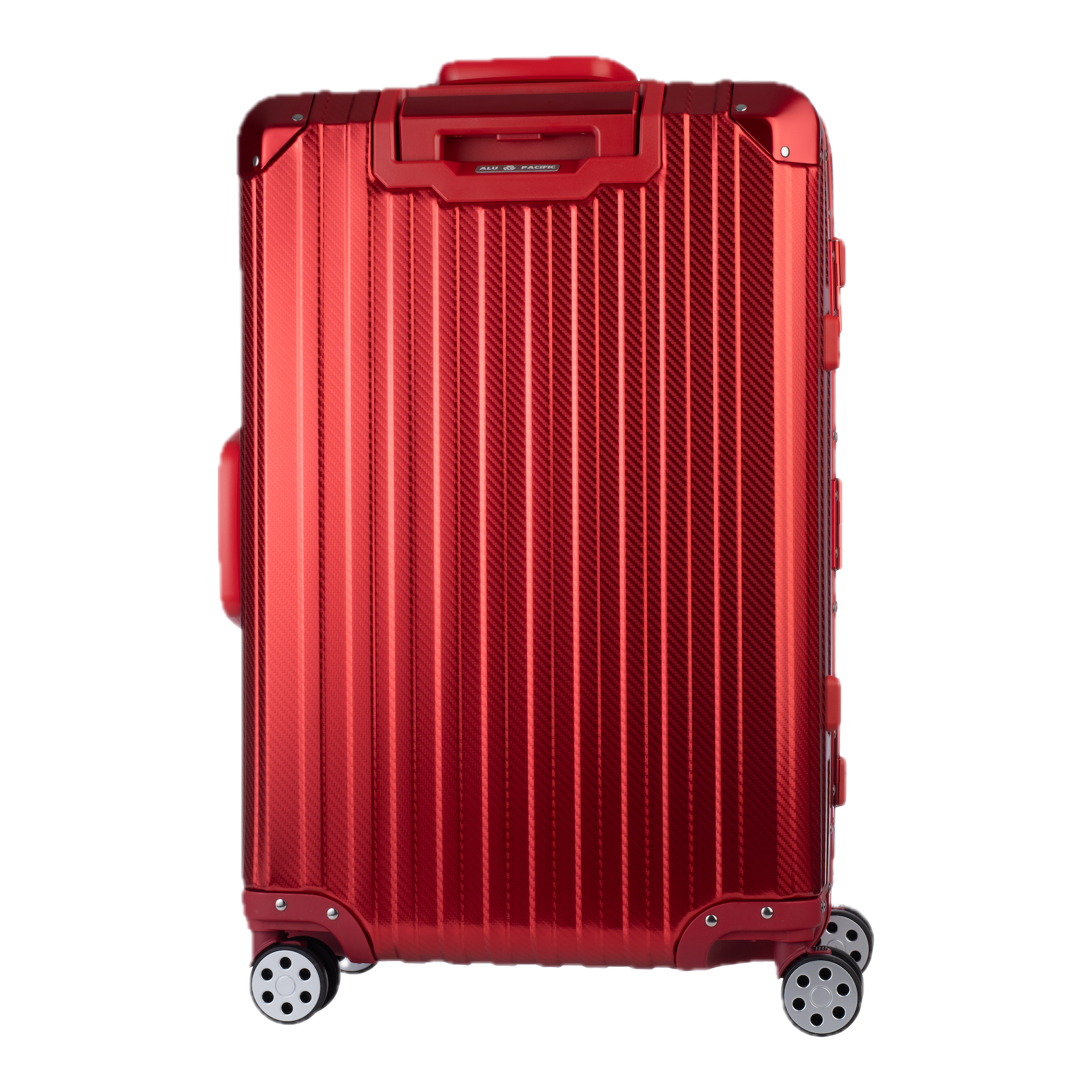De Atlas Aluminium Bagage — Rood