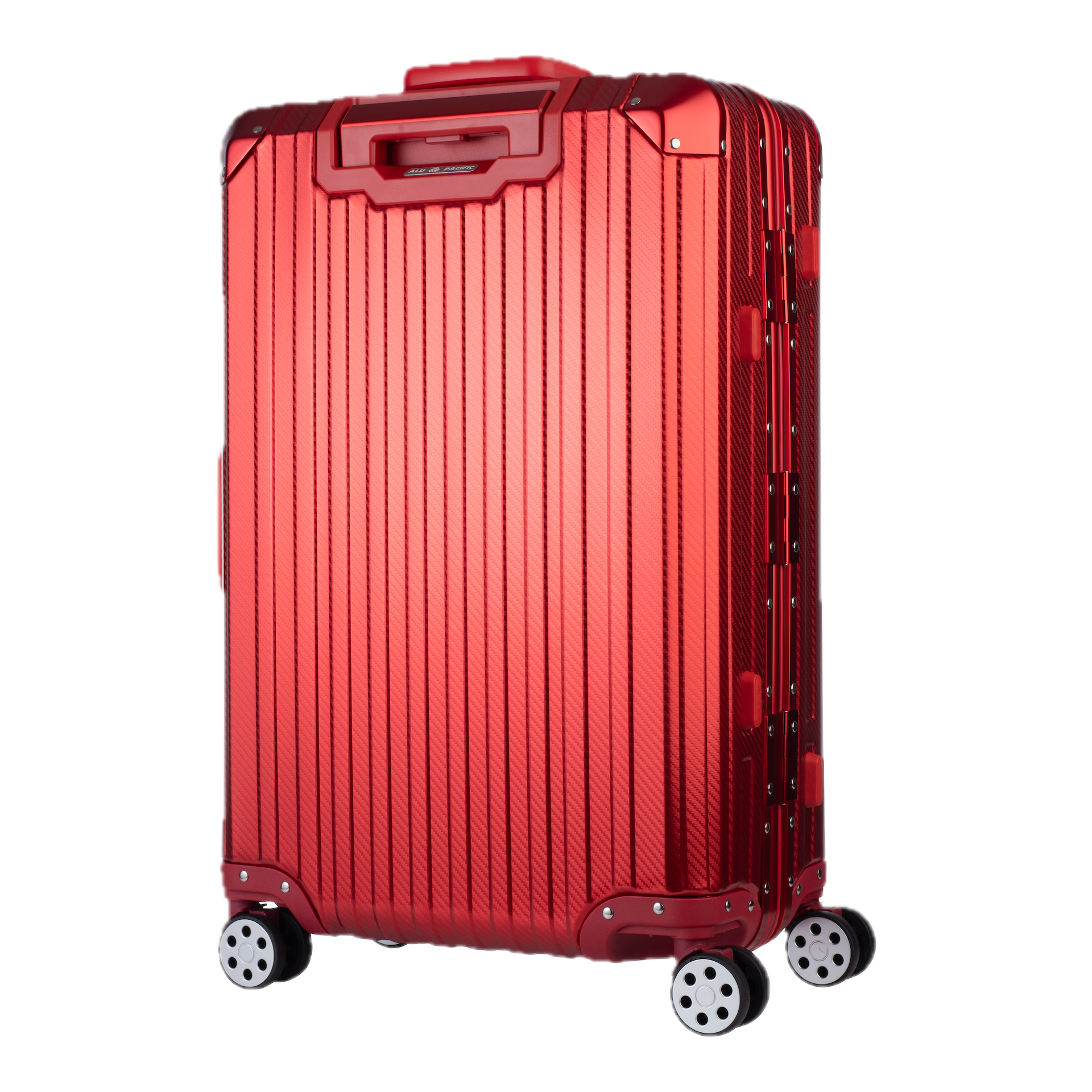 De Atlas Aluminium Bagage — Rood