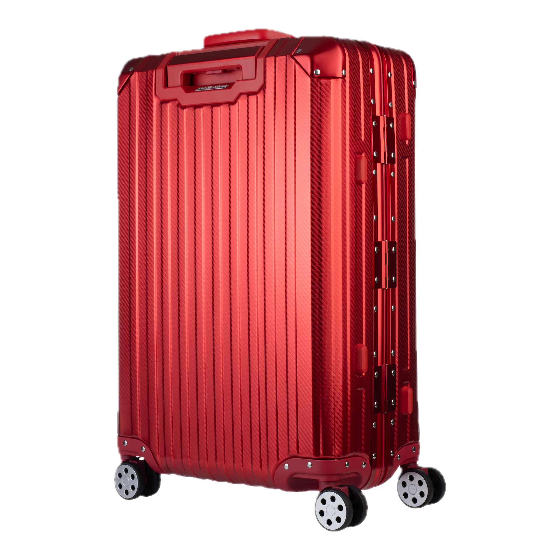 De Atlas Aluminium Bagage — Rood