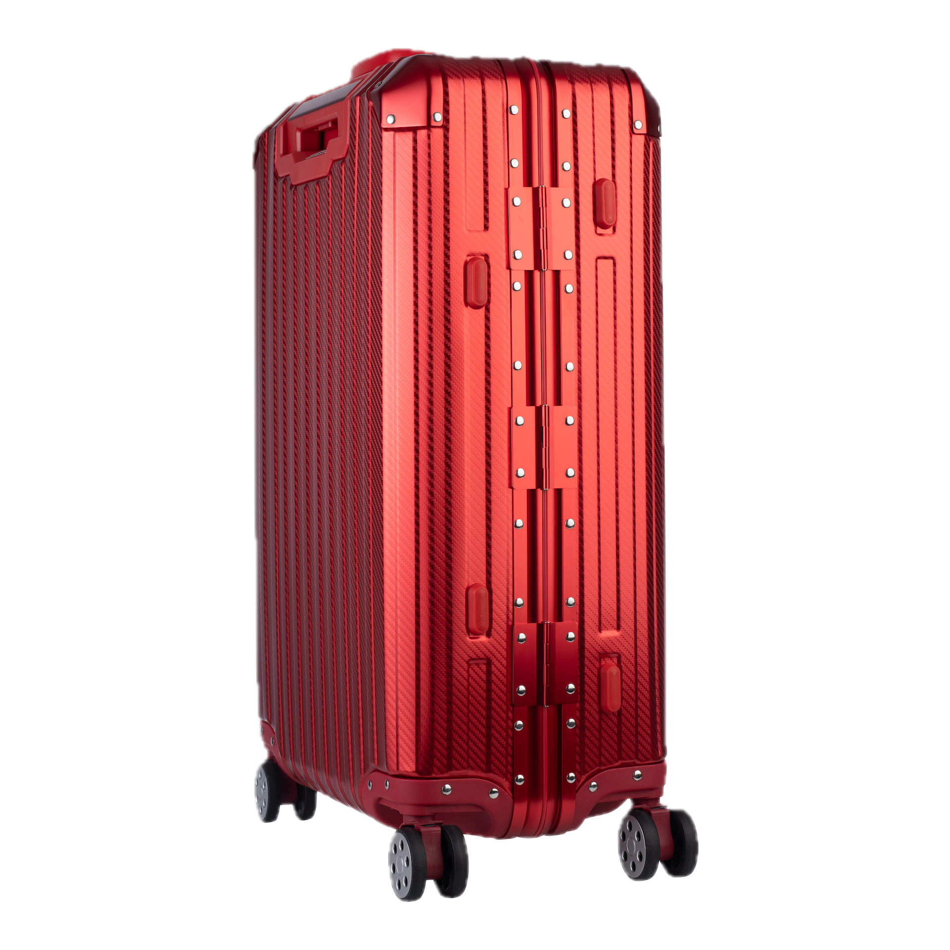 De Atlas Aluminium Bagage — Rood