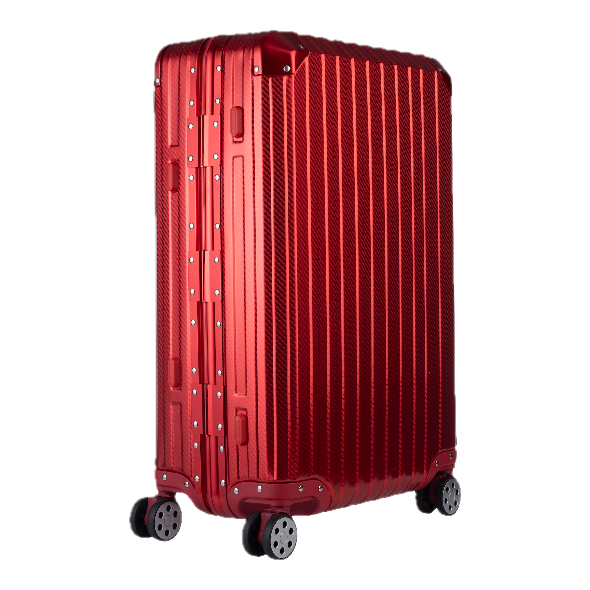 De Atlas Aluminium Bagage — Rood