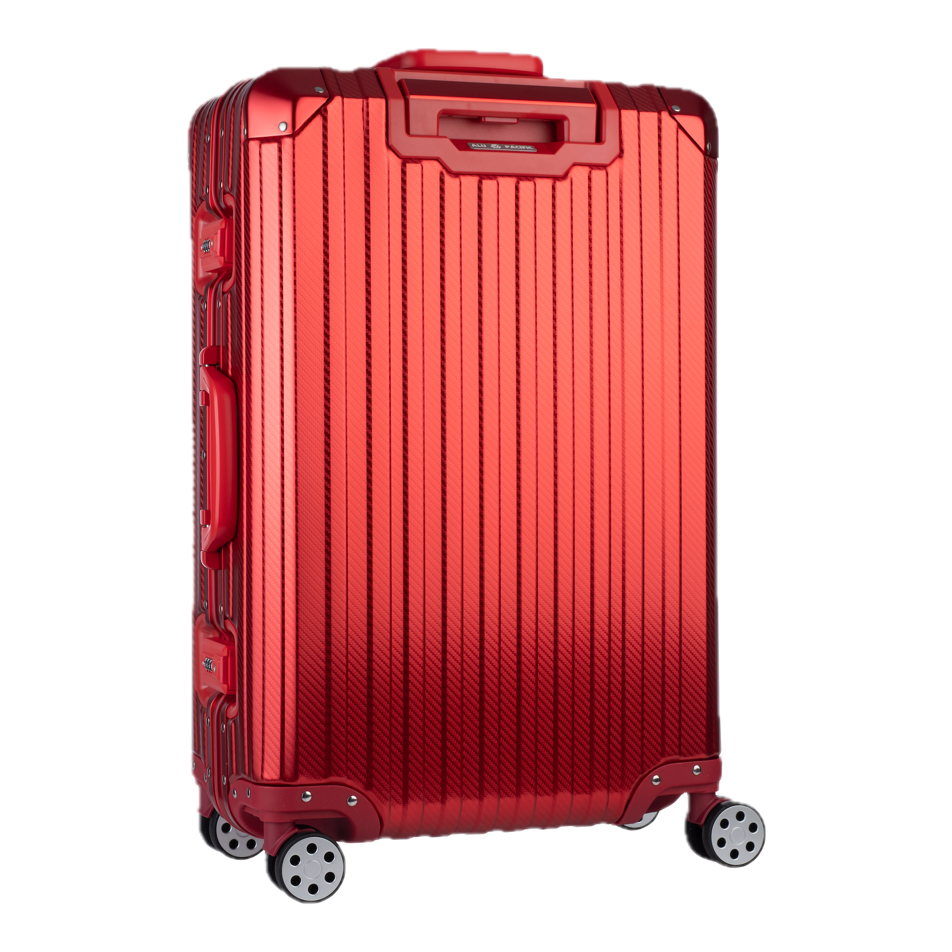 De Atlas Aluminium Bagage — Rood